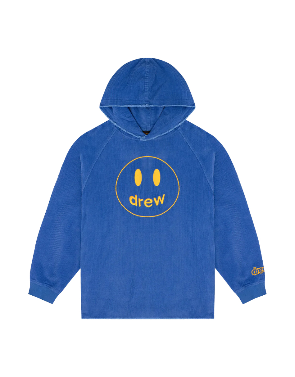 268 Drew Blue Corduroy Hoodie